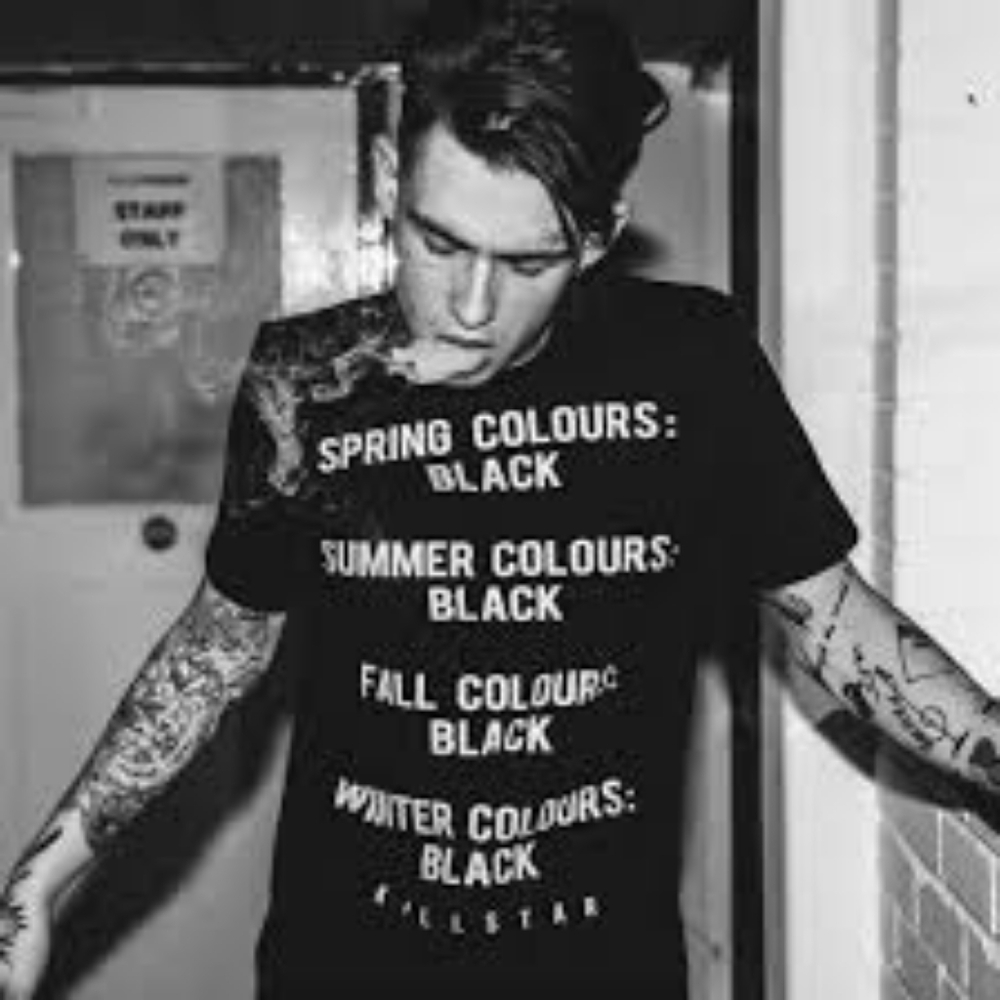 EUC Unisex Killstar Black Seasons Tee